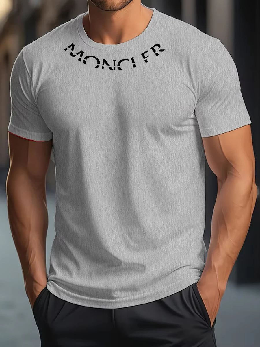 Hohe Qualität Übergroßen Luxus Marke 100% Baumwolle Druck Tees Sommer Harajuku Für männer/frauen Kurzarm T-shirt