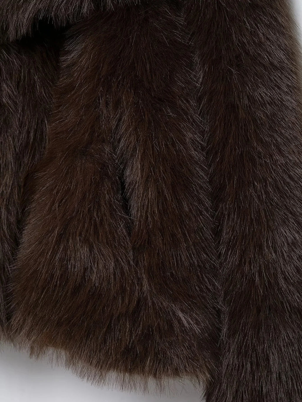 KONDALA 2025, Herbst und Winter, lässig, Kunstpelz, braun, für Damen, warme Jacken, Streetwear, Umlegekragen, Weihnachten, übergroße, elegante Mäntel