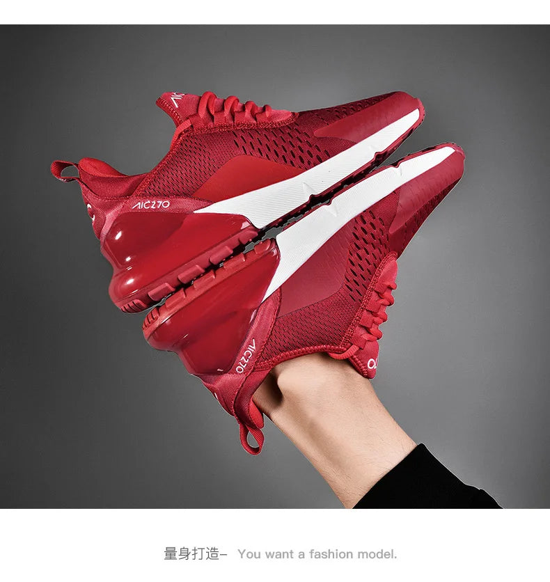 Herren-Sneaker für Outdoor-Jogging, Sportschuhe für die Herbstsaison, Damen-Freizeitschuhe, Plattform-Mesh-Atmungsaktive Freizeitschuhe, Größen 36-47