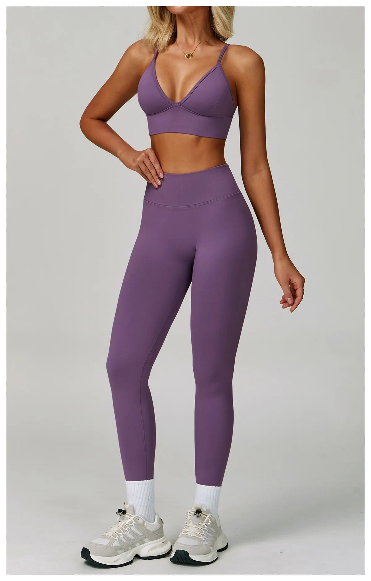 2/3PCS Nahtlose Sport Yoga Set frauen Atmungsaktive Hohe Taille Fitness Sportwear Frauen Sport unterwäsche Set Gym workout Kleidung