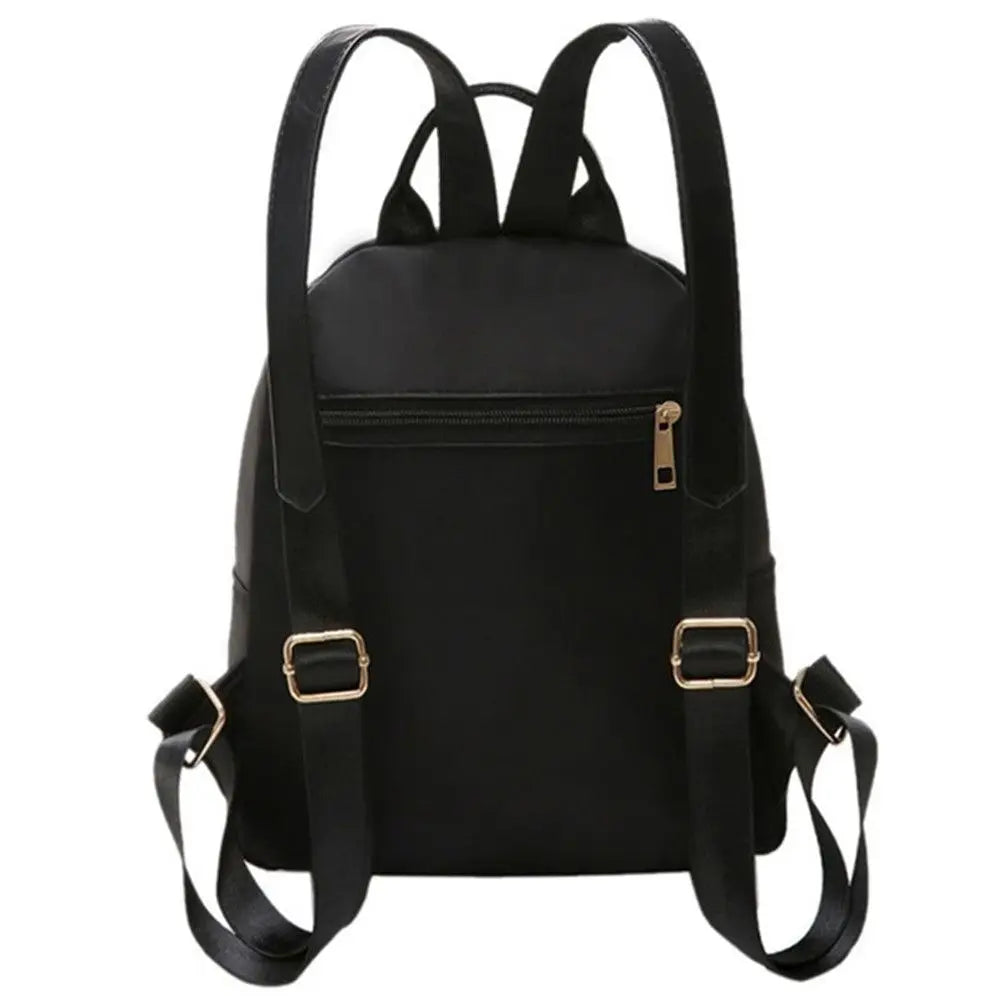 Frauen Multi-Funktion Mode Mädchen Oxford Daypack Reise Nette Mini Rucksack Männer Schulter Tasche Schwarz Geldbörse Heißer