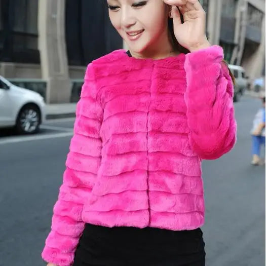 2023 Winter Vintage Pelzmantel Frauen Kurzen Graben Faux Pelz Jacke Haarigen Mantel Künstliche Pelzmantel Frauen Faux Pelz Mäntel