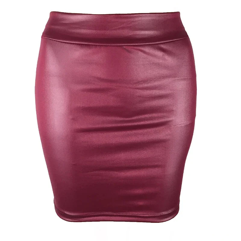 Frauen Sommer Mini Röcke High-taille Slim Fittness Hüfte Bleistift Röcke Vintage Bodycon Rock Sexy Clubwear Damen Büro Kleidung