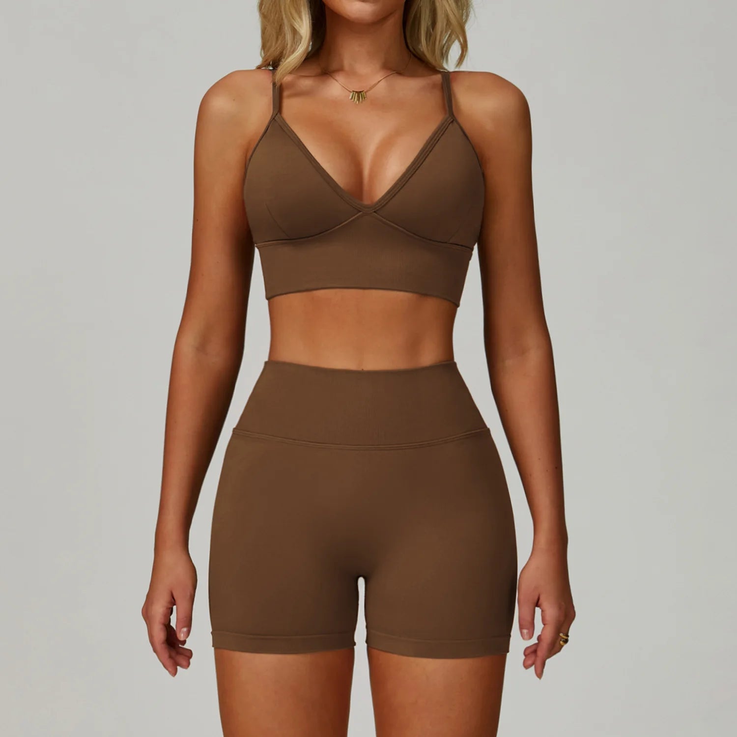 2/3PCS Nahtlose Sport Yoga Set frauen Atmungsaktive Hohe Taille Fitness Sportwear Frauen Sport unterwäsche Set Gym workout Kleidung