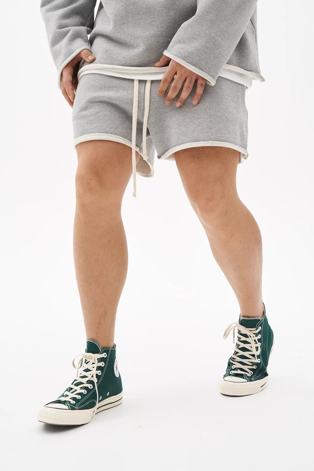 Männer Shorts Casual Kurze Hosen Zerrissene Baumwolle Gym Shorts Männer Jogger Workout