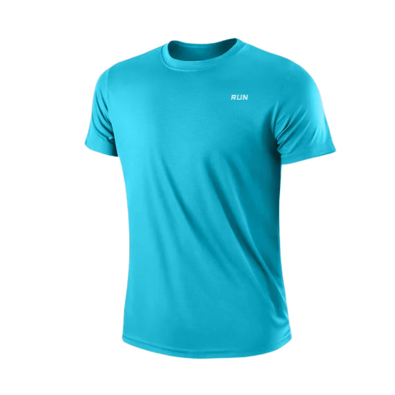 Sommer Herren Quick Dry Lauf Bodybuilding Shirts Sport Gym t Shirt Männer Kurzarm Fitness Tops Übergroßen t-Shirt Jersey