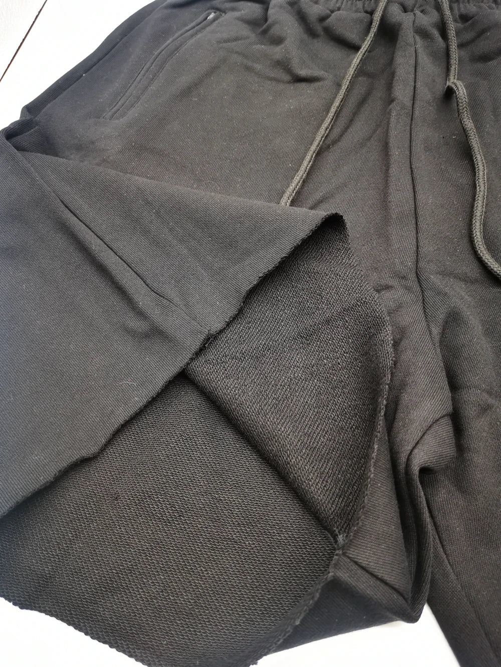 Herren dicke Baumwolle sportliche Laufs horts heben Bodybuilding Jogging hose Fitness kurze Jogger Gym schwarz Kanye Grey West Shorts