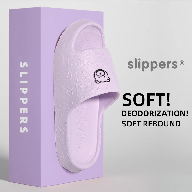 Rutschfeste Hausschuhe für Damen, Oberbekleidung, 2024, neues Badezimmer, Badezimmer, Innenbereich, Sandalen für Damen, Sommer, Eva