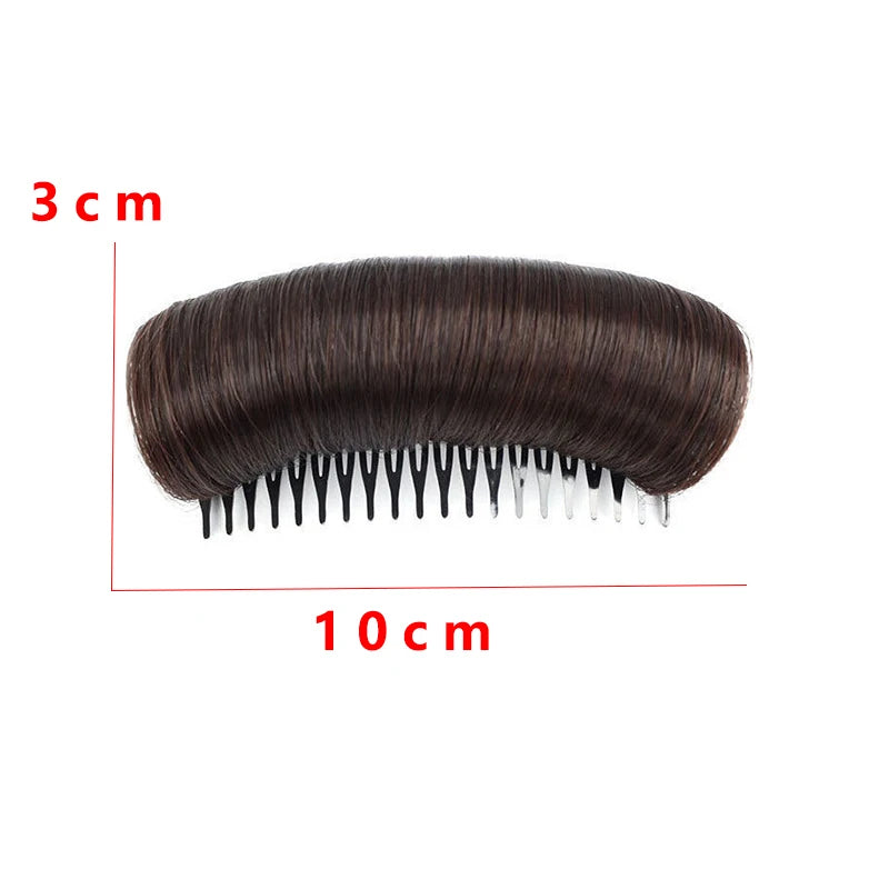 Perücke Kissen Stabile Haar Wurzeln Volumizing Faser Einsatz Kamm Unsichtbare Flauschige Haar Pad Weibliche Erhöhung Artefakt Frisur Werkzeug