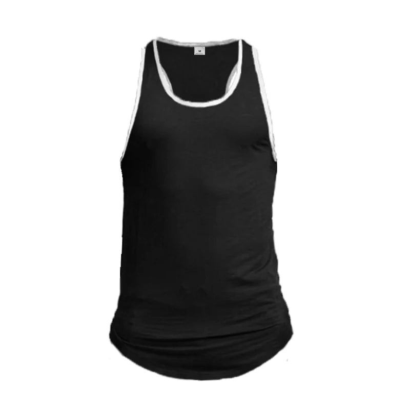 Sommer Baumwolle atmungsaktive ärmellose T-Shirt Fitness studio Bodybuilding Training lässige Tanktops Herren Fitness Muskel cool Gefühl Unterhemden