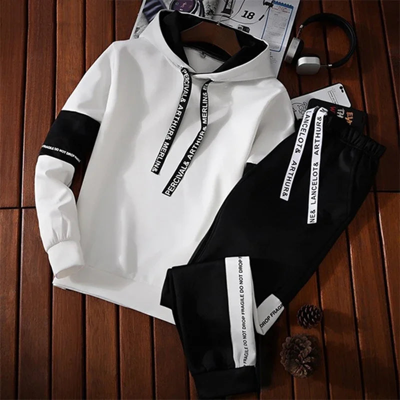 Männer Hoodies Langarm Casual Druck Mit Brief Sweatshirts Neue Frühjahr Hip Hop Pullover Sport Top Männliche Mit Kapuze Sweatshirts