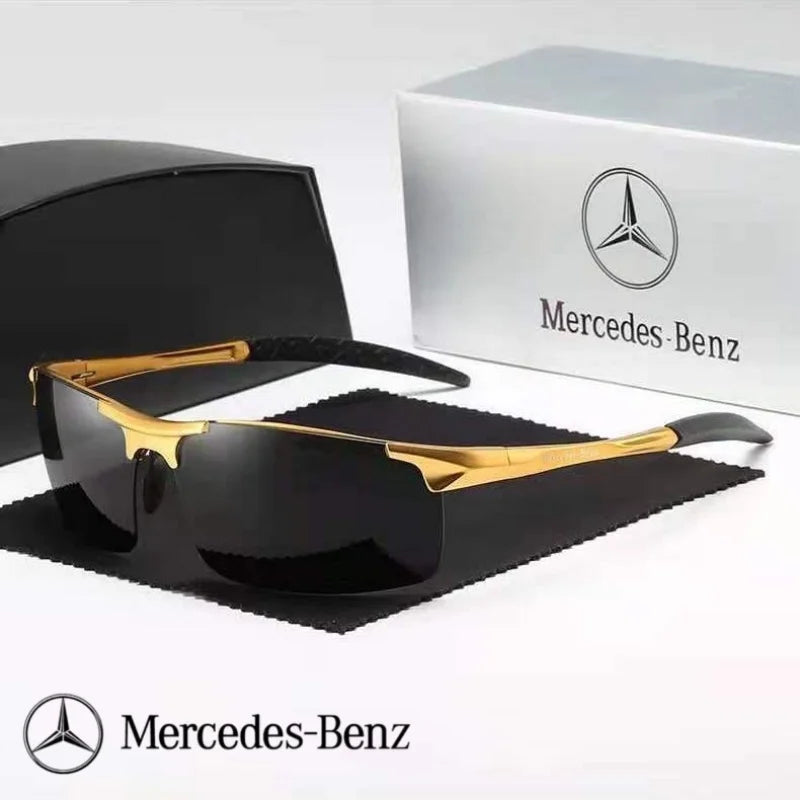 Mercedes Benz E B A C S V Class GLB GLC GLE GLS AMG SLC SLK CLS Car HighEnd Anti Glare Driver Goggles Pilot Polarized Sunglasses