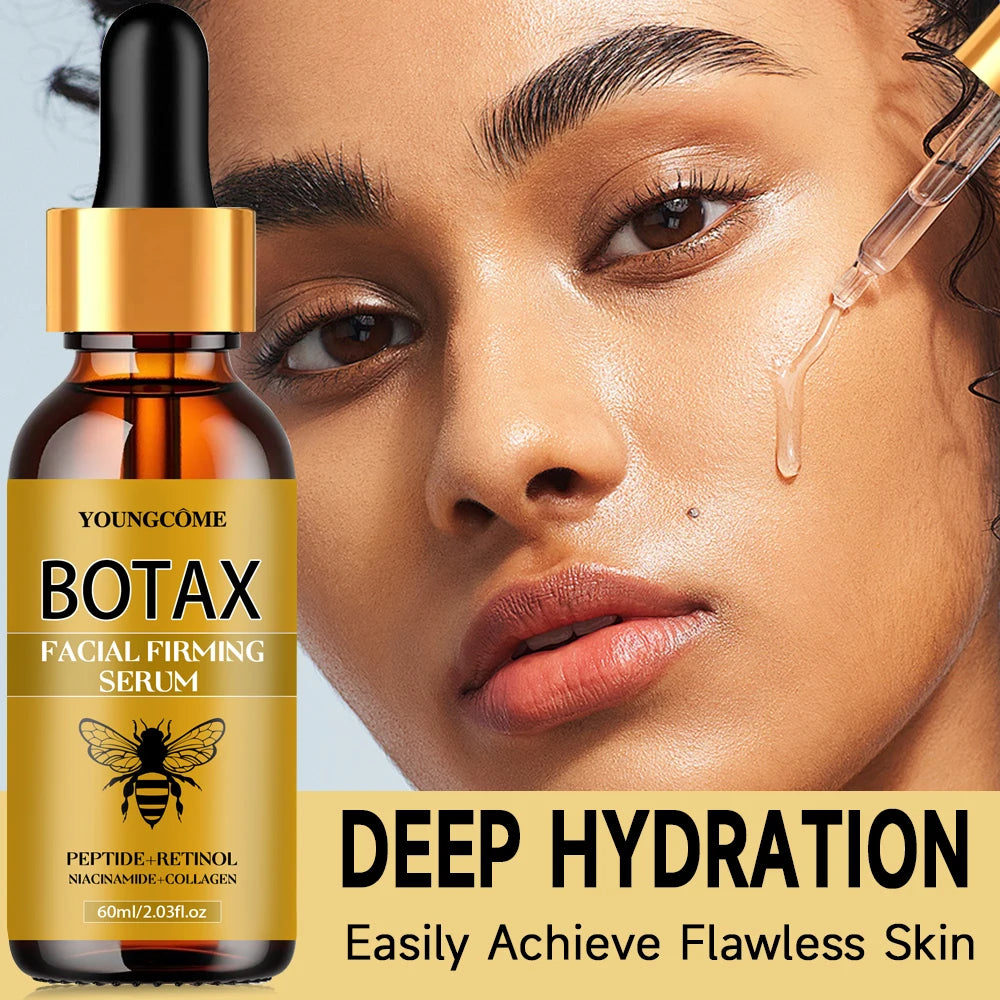 Bee Venom Gesichtsserum, Gesichtsessenz, Faltenreduzierung, Hautstraffung, natürlicher Kollagen-Booster, Hyaluronsäure-Essenz, 40/60 ml