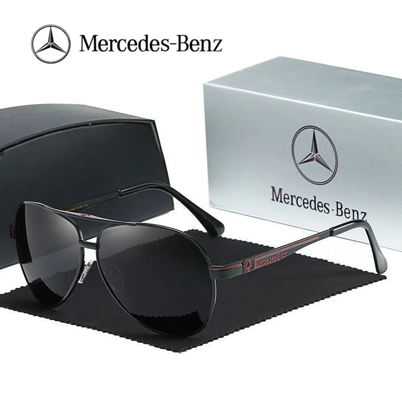 Mercedes Benz E B A C S V Class GLB GLC GLE GLS AMG SLC SLK CLS Car HighEnd Anti Glare Driver Goggles Pilot Polarized Sunglasses