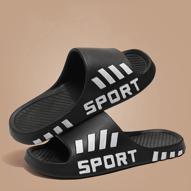 Sommer Mode Hausschuhe Für Männer Indoor Outdoor Sandalen Strand Flip Flop Dicke Sohle Männliche Rutschen Sommer Nicht-Slip Männer Dusche pantoffel