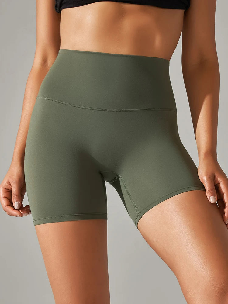 Frauen Sport Kurze Yoga Legging Shorts Squat Proof Hohe Taille Fitness Enge Shorts Schnell Trocknend Radfahren Workout Gym Shorts