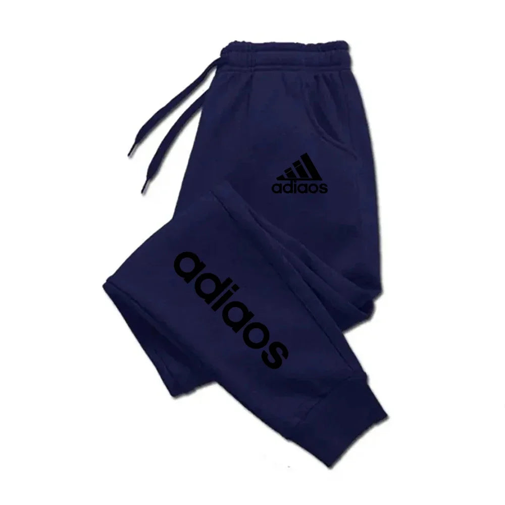 Herren-Jogginghose, trendige Herbst- und Winter-Sporthose, Jogging-Fitness-Laufhose, lässig, trendig, bequem und fas