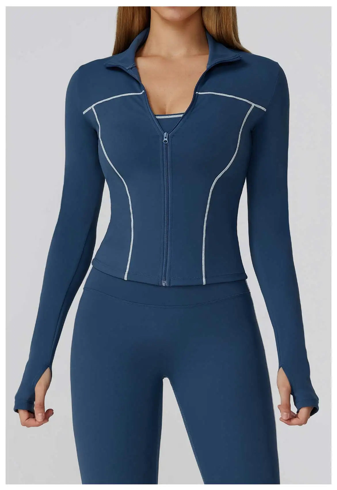 Yoga Kleidung Frauen Sport Jacke Laufen Langarm Shirt Sport Jacken Top Workout Mantel Gym Training Kleidung Workout Yoga Top