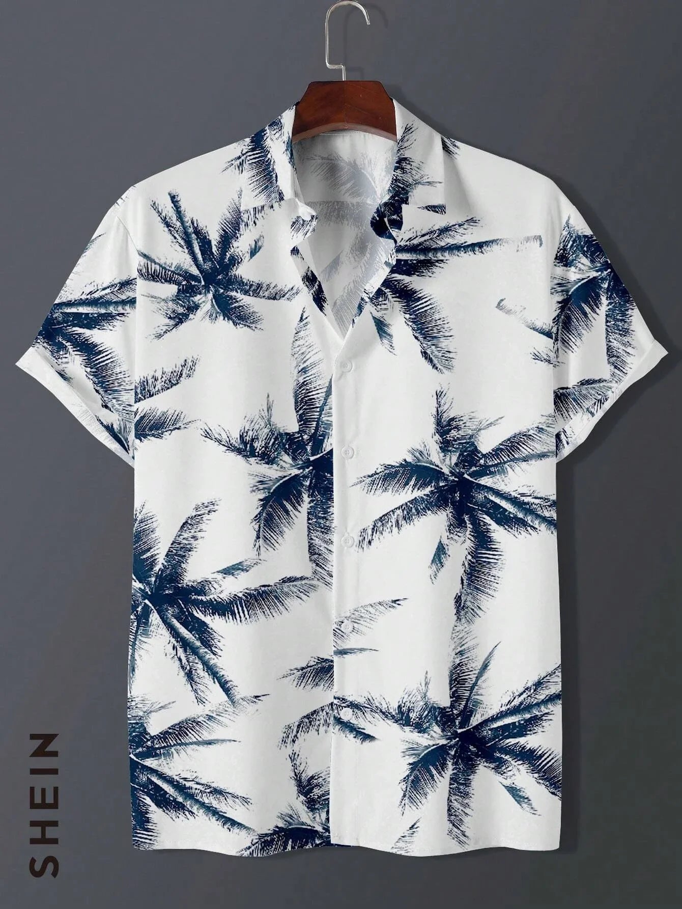 Hawaiihemd für Herren, bedruckt, lässig, dünn, Strand, schlank, modisches Hemd, hochwertig, luxuriös, schwarz, gesellschaftlich, Vintage, lustig, übergroße Kleidung