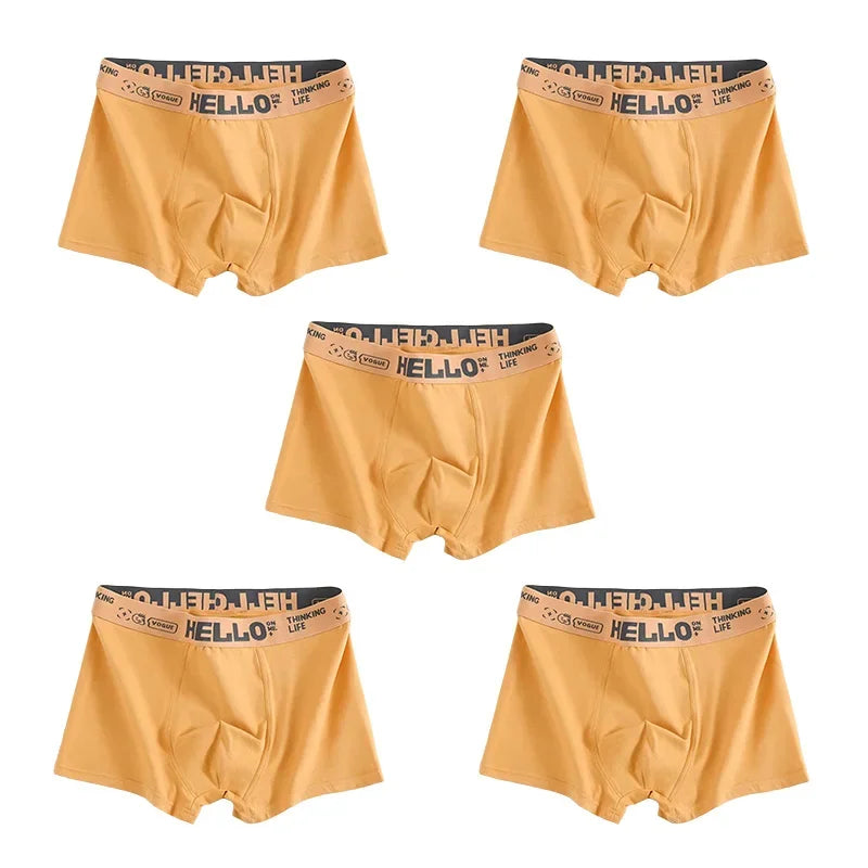 1/5 Stück Herrenunterwäsche, atmungsaktiv, bequem, schnell trocknend, dehnbar, Boxershorts, sexy Unterhosen, trendige Boxershorts für Herren