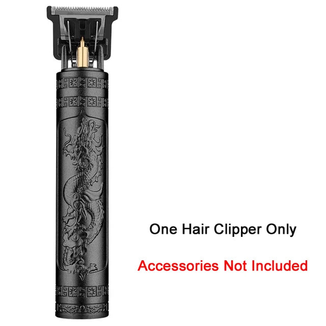Elektrische Vintage Rasierer Barber Cordless Haar Schneiden Maschine USB Lade Haar Trimmer Tragbare Haar Clipper Geeignet Für Männer