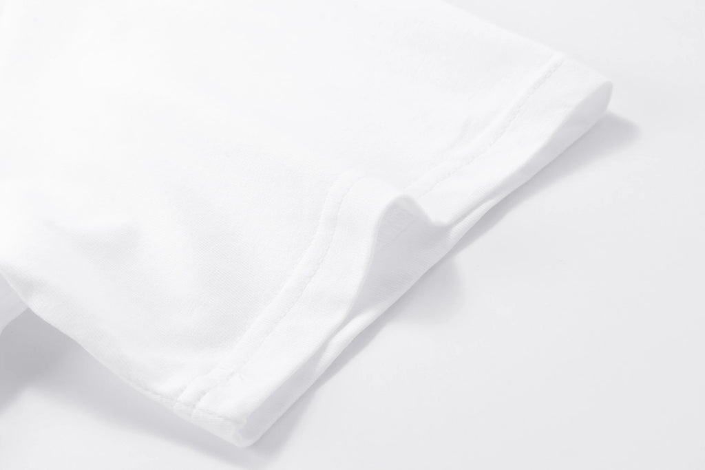 Herren-T-Shirt, hochwertig, 100 % Baumwolle, Rundhalsausschnitt, kurze Ärmel, klassisch, schwarz, weiß, reine Farbe, T-Shirts, Frühling, Sommer, lässig, cooles Oberteil