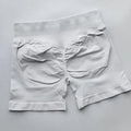 Gym Summer Women's Yoga Exercise Shorts Seamless High Waist Hip Tight Solid Color Shorts Yoga Exercise leggings