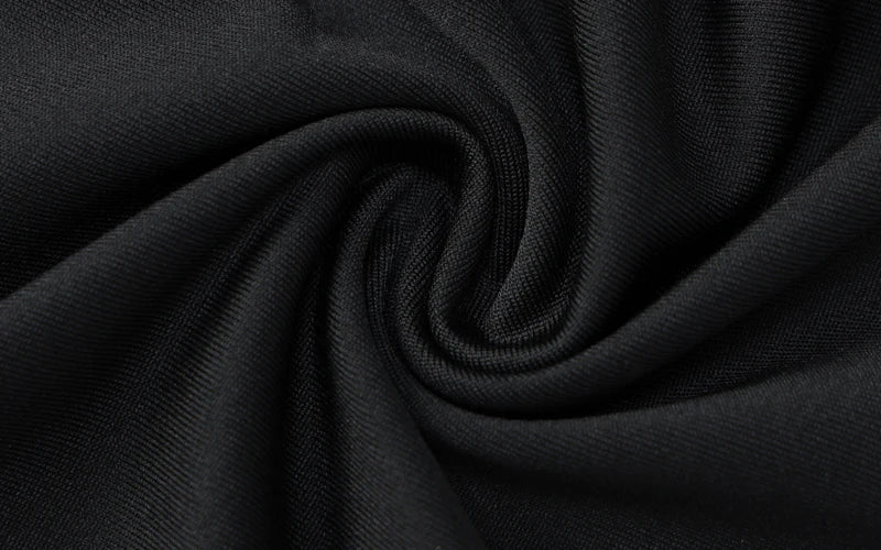 Hugcitar Frauen Mode Rollkragen Lange Ärmel Schwarz Sexy Bodycon Maxi Prom Kleid Herbst Casual Kleidung Streetwear Party Festival