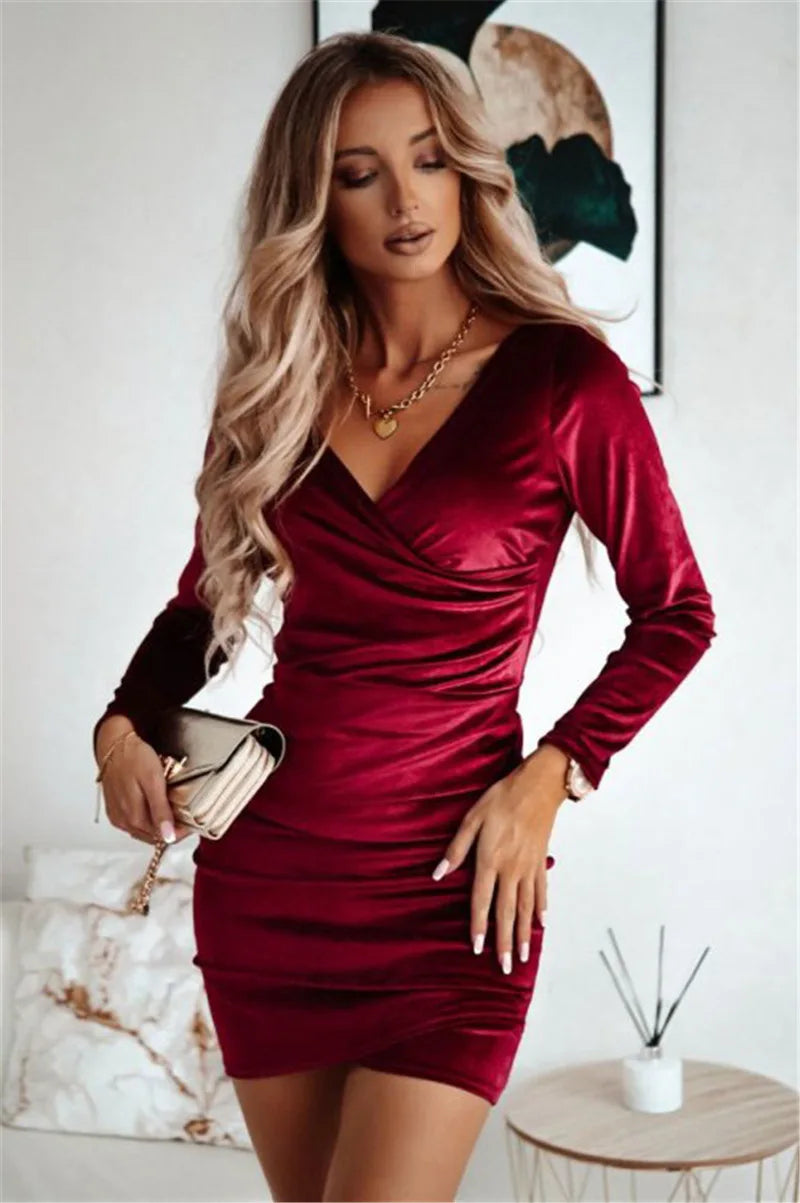 Herbst und Winter neue europäische und n Kleid Farbe Plissee täglich eleganten Rock