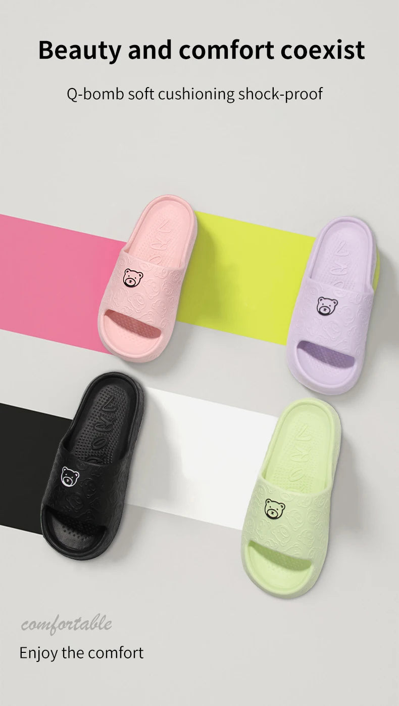 Rutschfeste Hausschuhe für Damen, Oberbekleidung, 2024, neues Badezimmer, Badezimmer, Innenbereich, Sandalen für Damen, Sommer, Eva