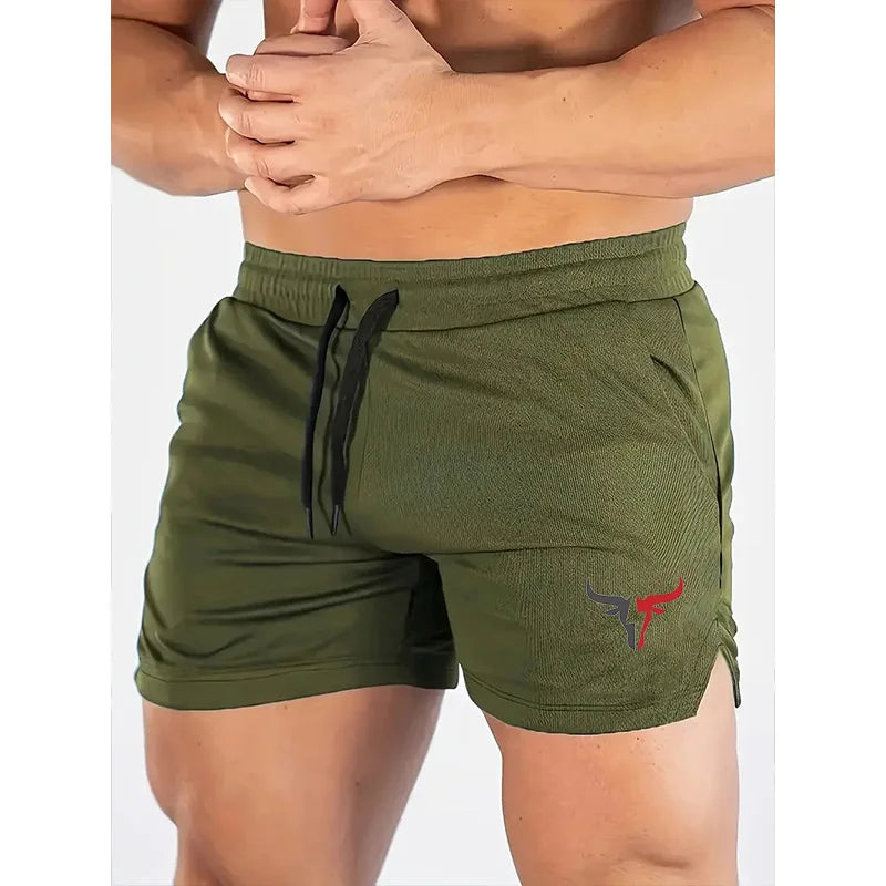 2025 Fitness-Shorts für Herren, Laufen, Fitness, Training, schnell trocknend, Badehose, Strandhose