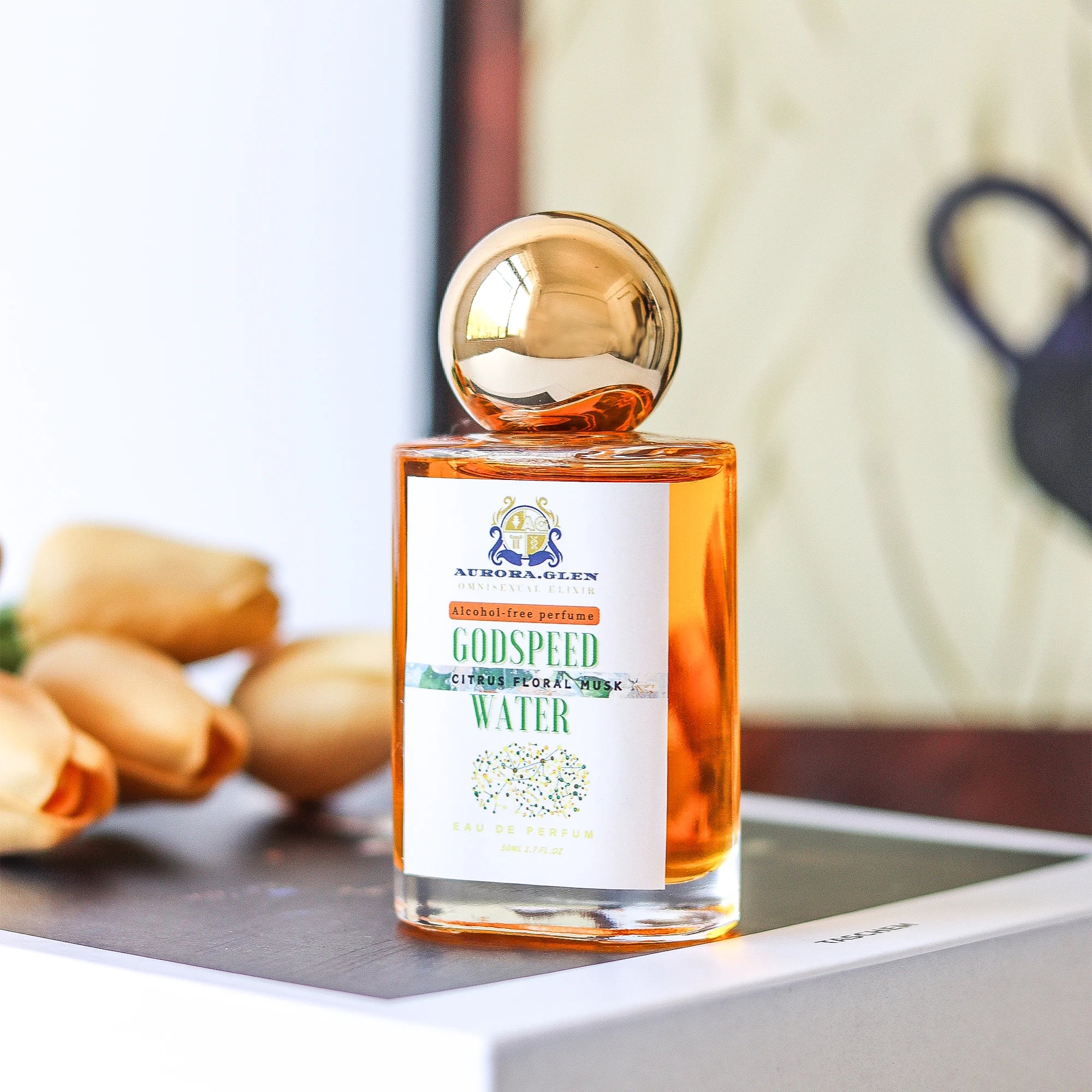 100 % Originalmarke, Unisex, EDP, 50 ml, alkoholfrei, floraler, fruchtiger, holziger Duft, langlebig, veganes Kölnisch, Geschenk für Damen, Parfüm, Herren