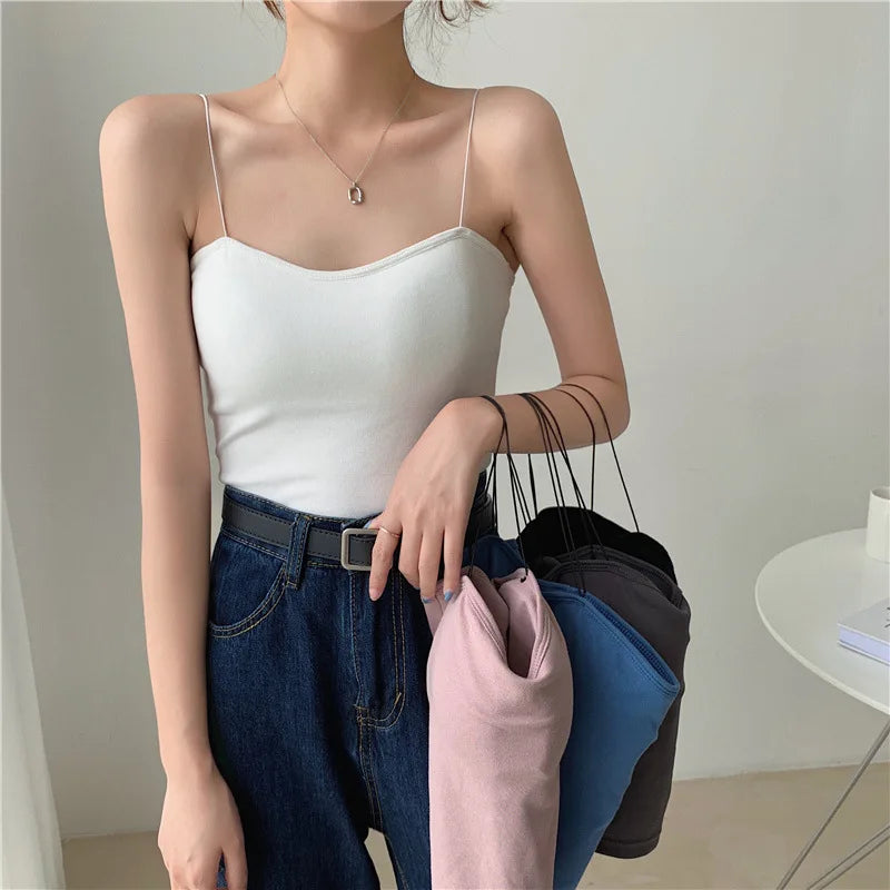 Sommer kurze Neck holder Tank Top Frauen y2k Kleidung schwarz weiß rosa ärmelloses Korsett rücken frei ausgehen Crop Tops Sexys Frauen