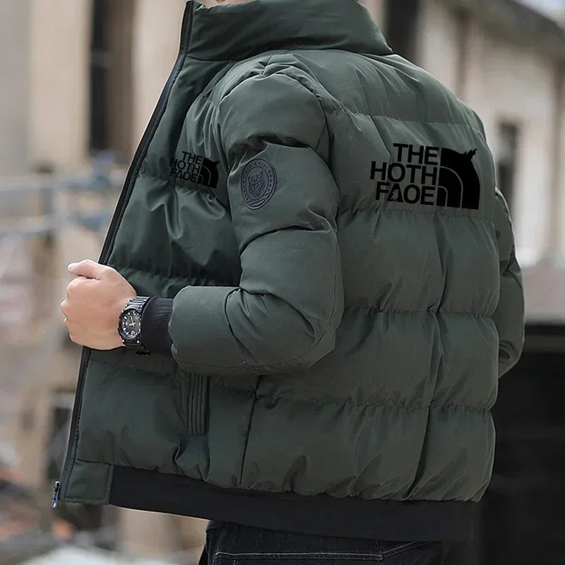 Modische dicke Jacke für Herren, neuer warmer und wasserdichter Parkamantel für Herbst und Winter, lässige und modische Jacke für mich
