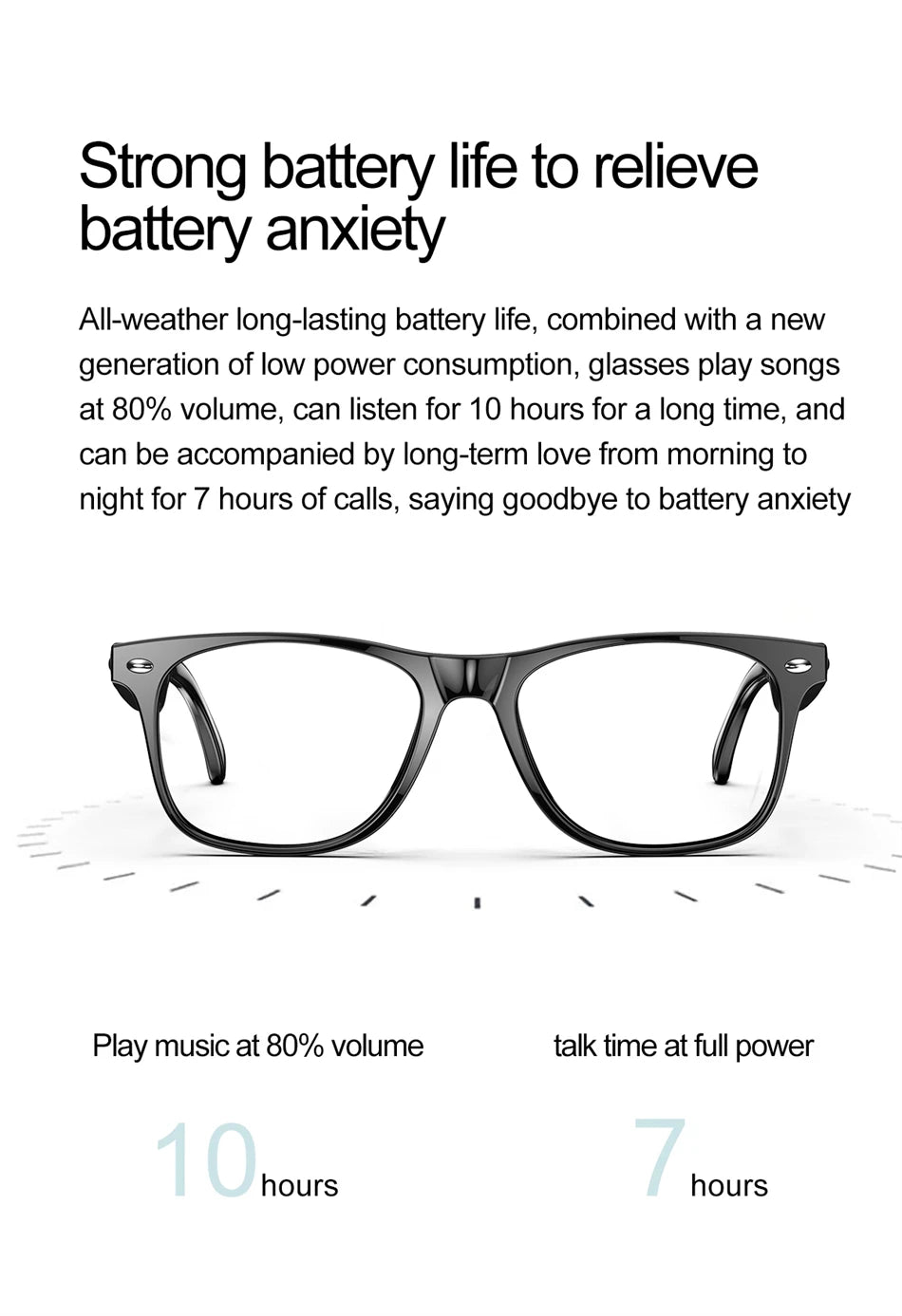 AI Intelligent Translation Glasses 163 Online Language AI Automatic Dialogue Translation Bluetooth Translation Glasses Men Women