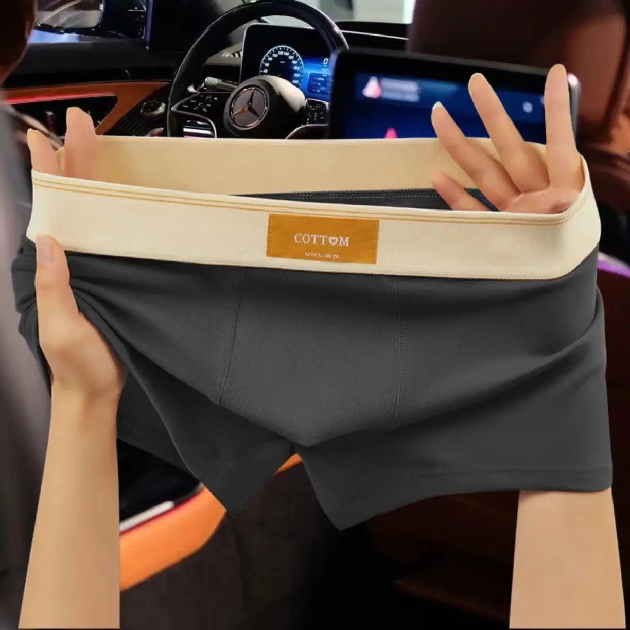 4 stücke Männer Unterwäsche Baumwolle BoxerShorts Hombre Höschen Mann Atmungsaktive Unterhose Sexy Sport Komfort Männliche Boxer Große Größe L-7XL
