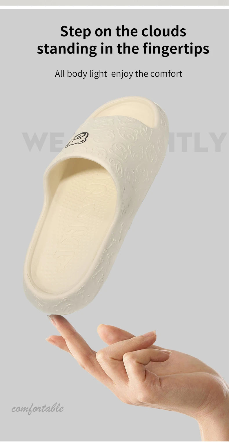 Rutschfeste Hausschuhe für Damen, Oberbekleidung, 2024, neues Badezimmer, Badezimmer, Innenbereich, Sandalen für Damen, Sommer, Eva