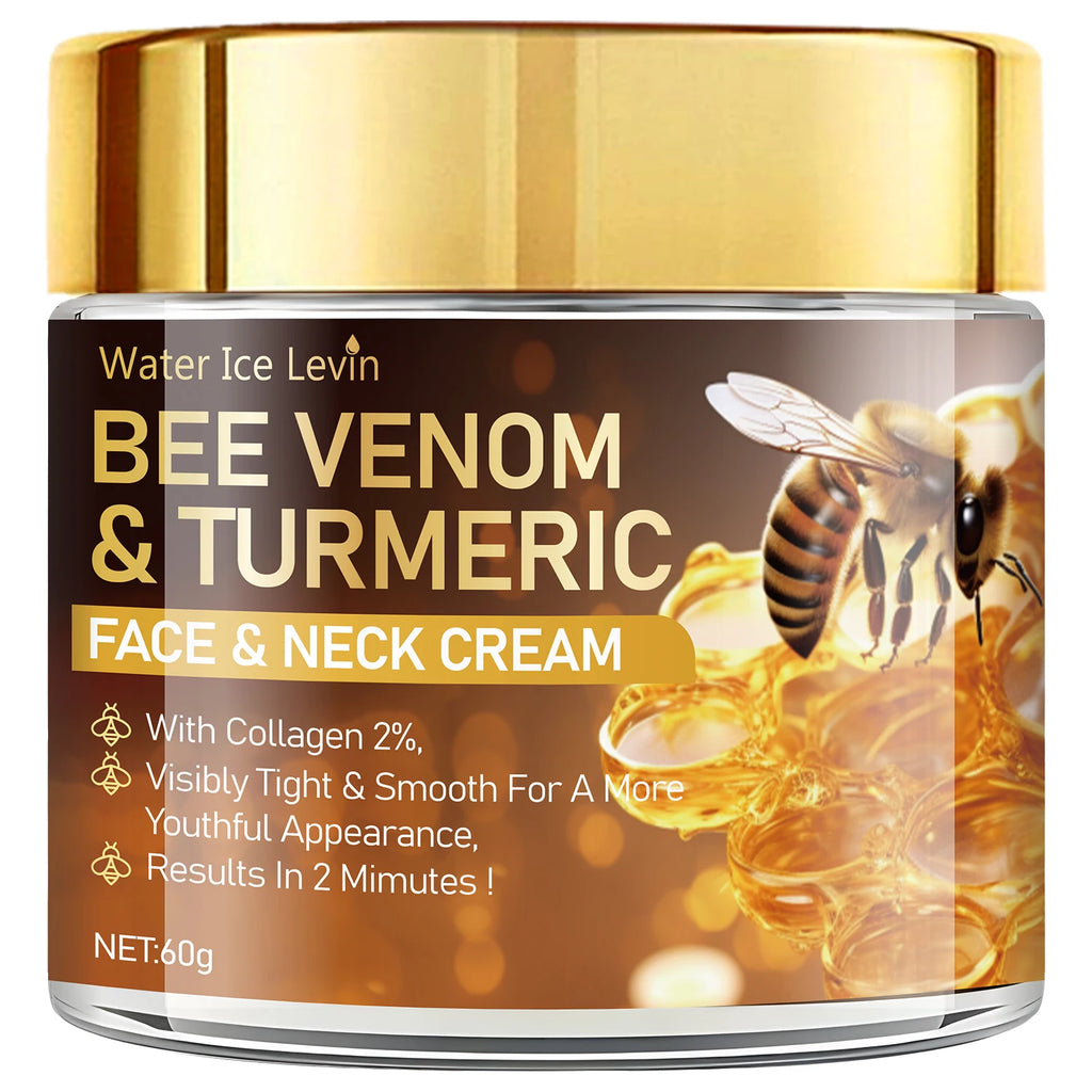 Bee Venom Instant Facial Lifting Cream strafft und strafft die Haut, glättet die Haut |     Alkoholfrei, mit Hyaluronsäure, geeignet für alle Hauttypen