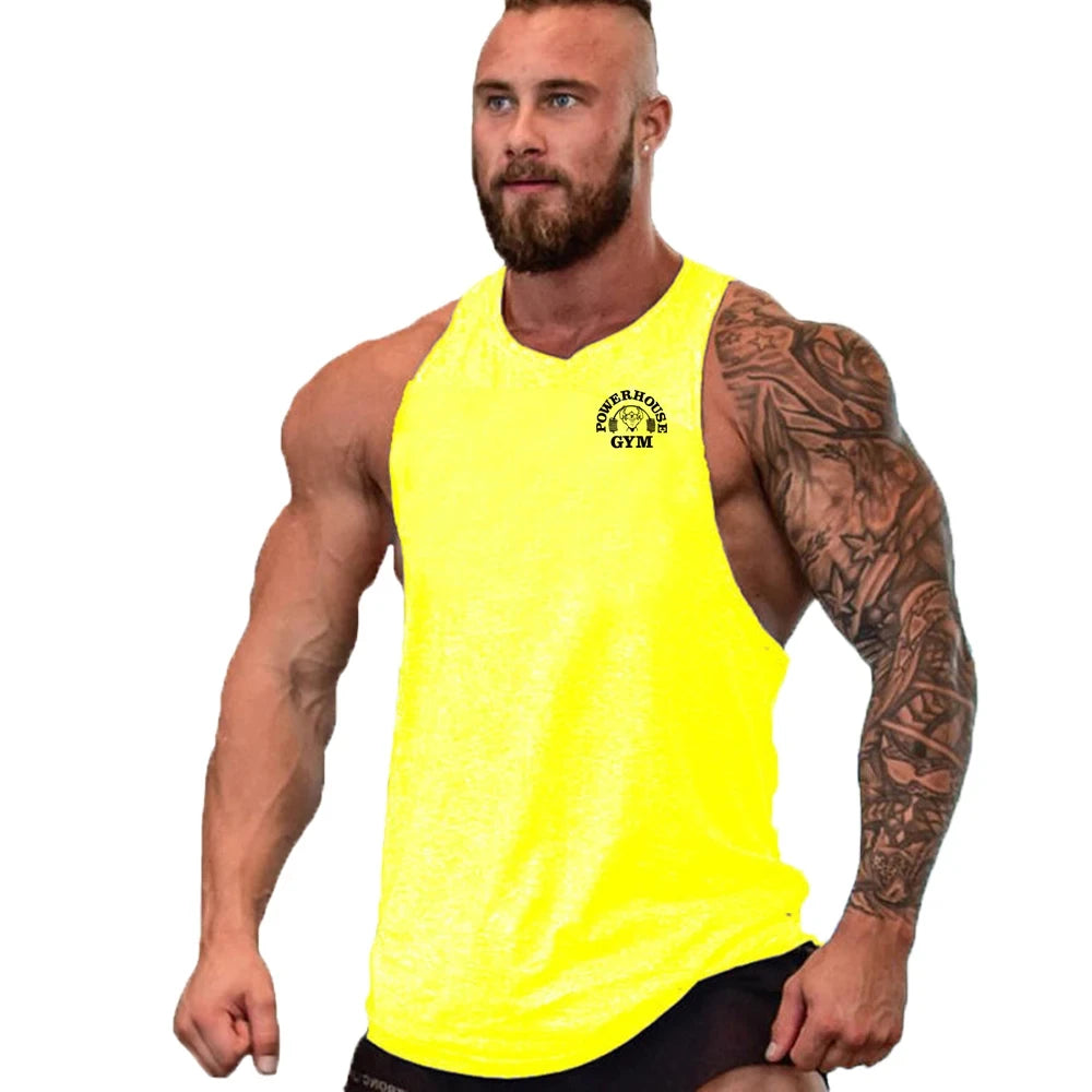 Gym Top Männer Hemd Mann Fitness männer Kleidung Weste Singuletts T-shirts Kleidung Bodybuilding Stringer Westen Muskeln Singulett Tops
