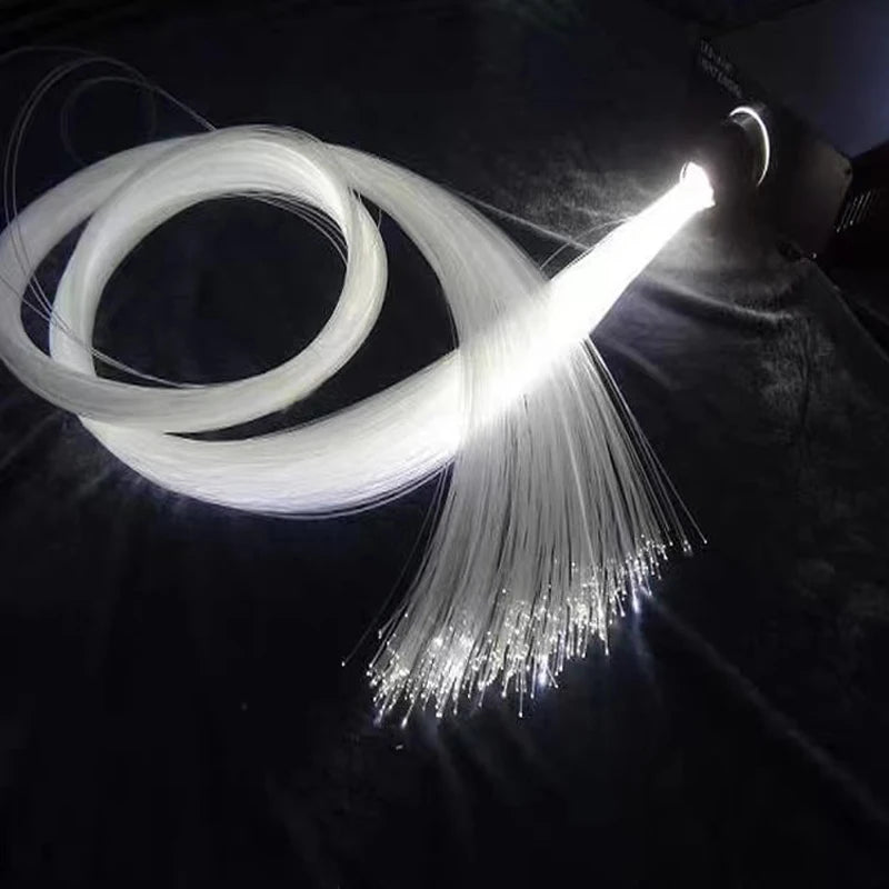 0.5mm 0.75mm 1mm 1.5mm PMMA End Glow Plastics Fiber Optical LED Light Engine Car Home Starry sternenhimmel auto