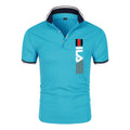2026 Sommer Neu Herren Polohemd mit Revers, Anti-Pilling, bedruckt, Kurzarm, Freizeit, Business, Modisch, Slim Fit Polohemd für Herren