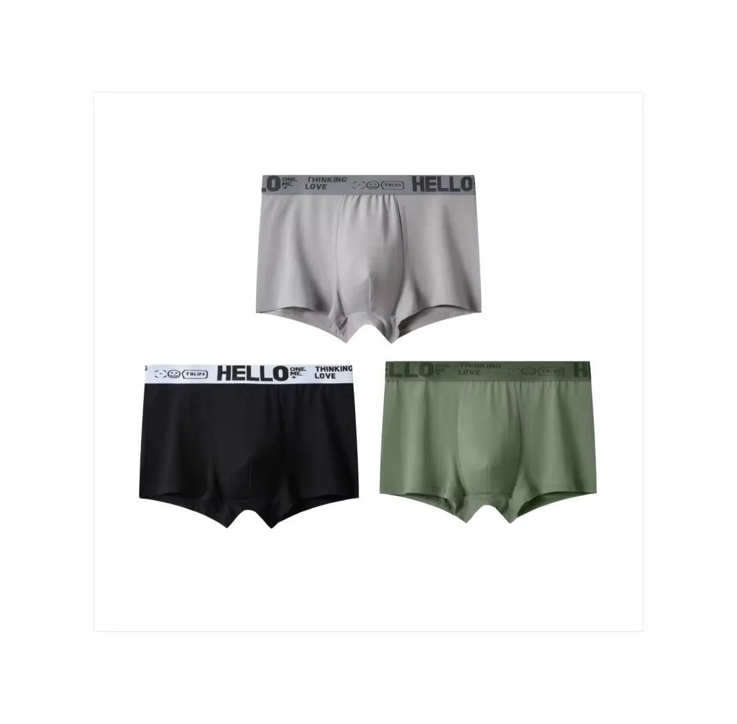 1/5 Stück Herrenunterwäsche, atmungsaktiv, bequem, schnell trocknend, dehnbar, Boxershorts, sexy Unterhosen, trendige Boxershorts für Herren