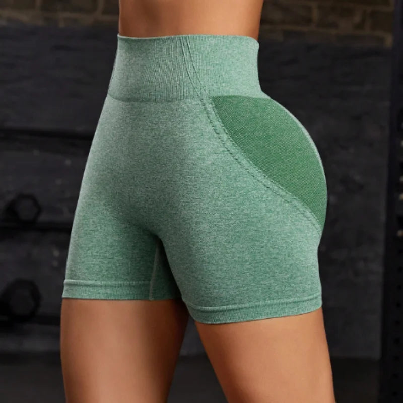 Yoga-Shorts für Damen, Fitness-Shorts, Sport-Leggings, Sommer-Fitness-Shorts mit hoher Taille
