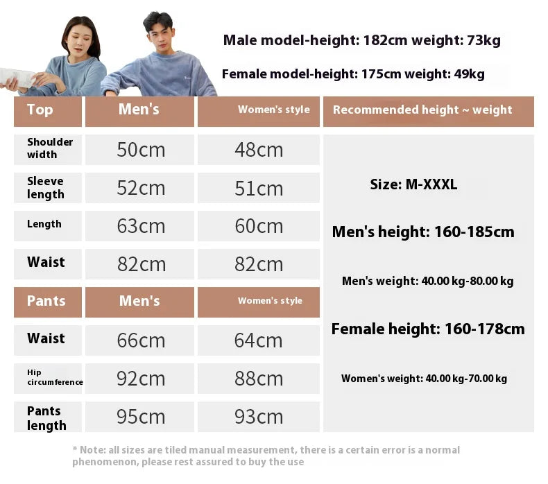 Verdickte Warme Männer Korallen Samt Pyjamas Herbst Winter Homewear Lange Ärmeln Lange Hosen Solide Weiche Nachtwäsche 2 Teile/satz Paar