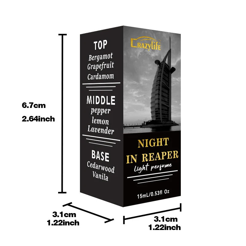 15ml Dubai Nahost Parfüm öl lang anhaltender leichter Duft frische Wüsten blume arabisches ätherisches Öl Gesundheit Schönheit