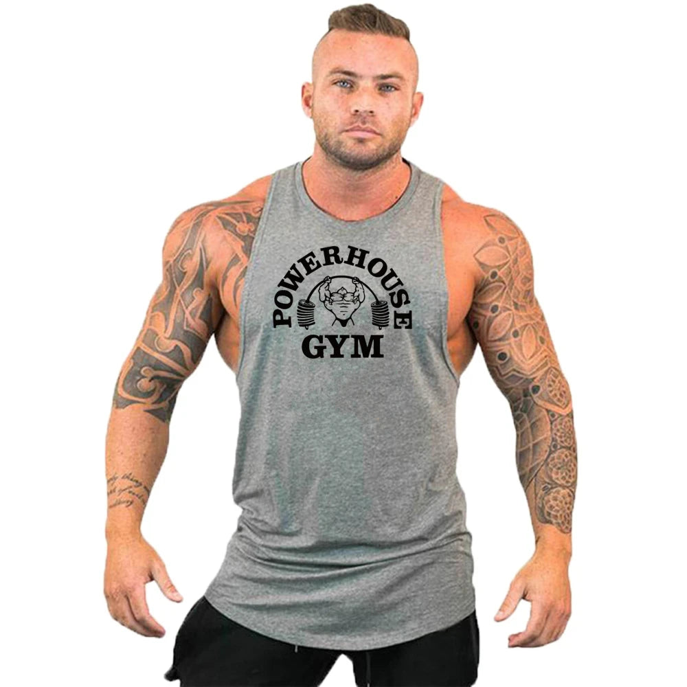 Gym Top Männer Hemd Mann Fitness männer Kleidung Weste Singuletts T-shirts Kleidung Bodybuilding Stringer Westen Muskeln Singulett Tops