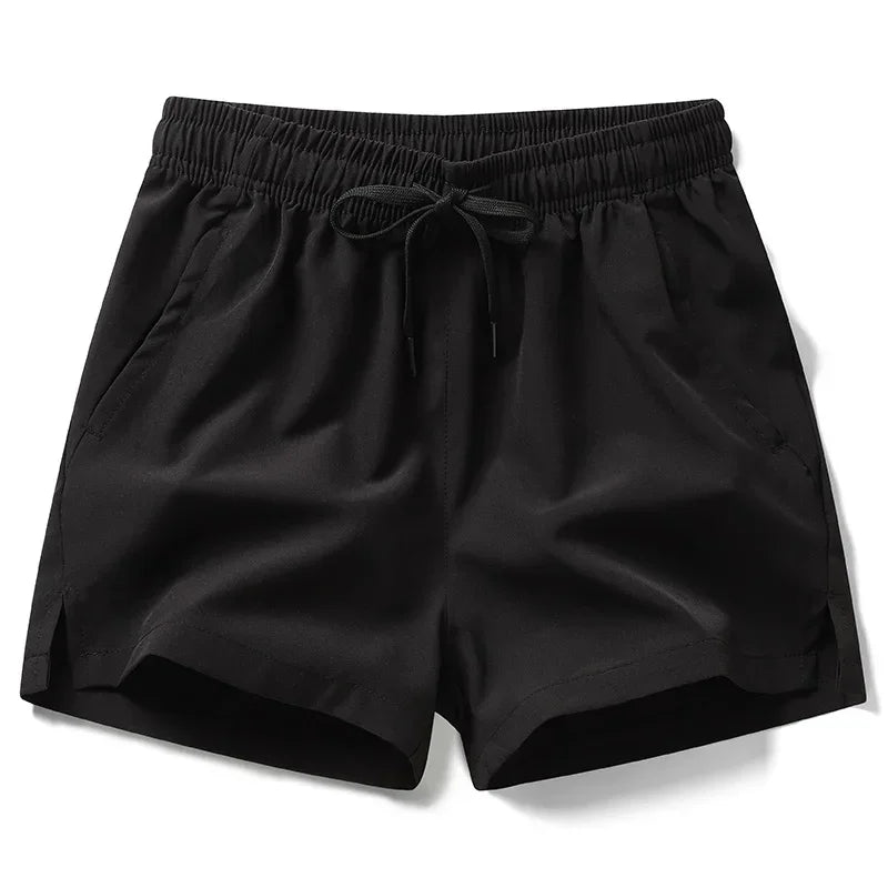 Gym Shorts Herren Sport Jogginghose Taschen Gym Casual Shorts Basic Leichte Hosen Laufen Jogging Strand Shorts Männer Bademode
