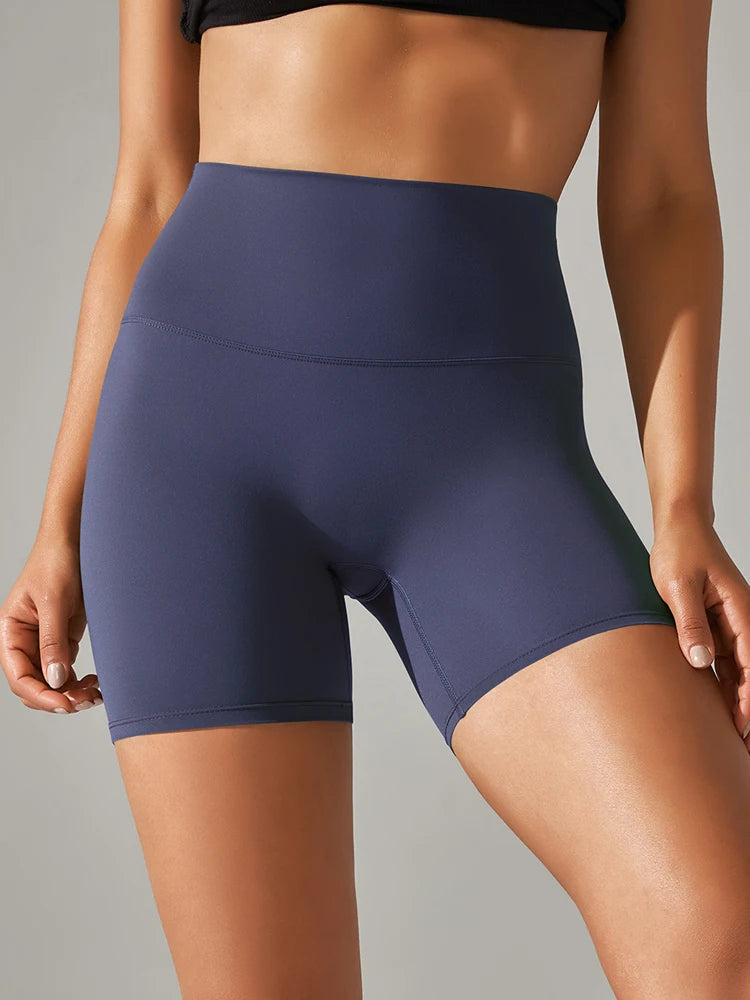 Frauen Sport Kurze Yoga Legging Shorts Squat Proof Hohe Taille Fitness Enge Shorts Schnell Trocknend Radfahren Workout Gym Shorts