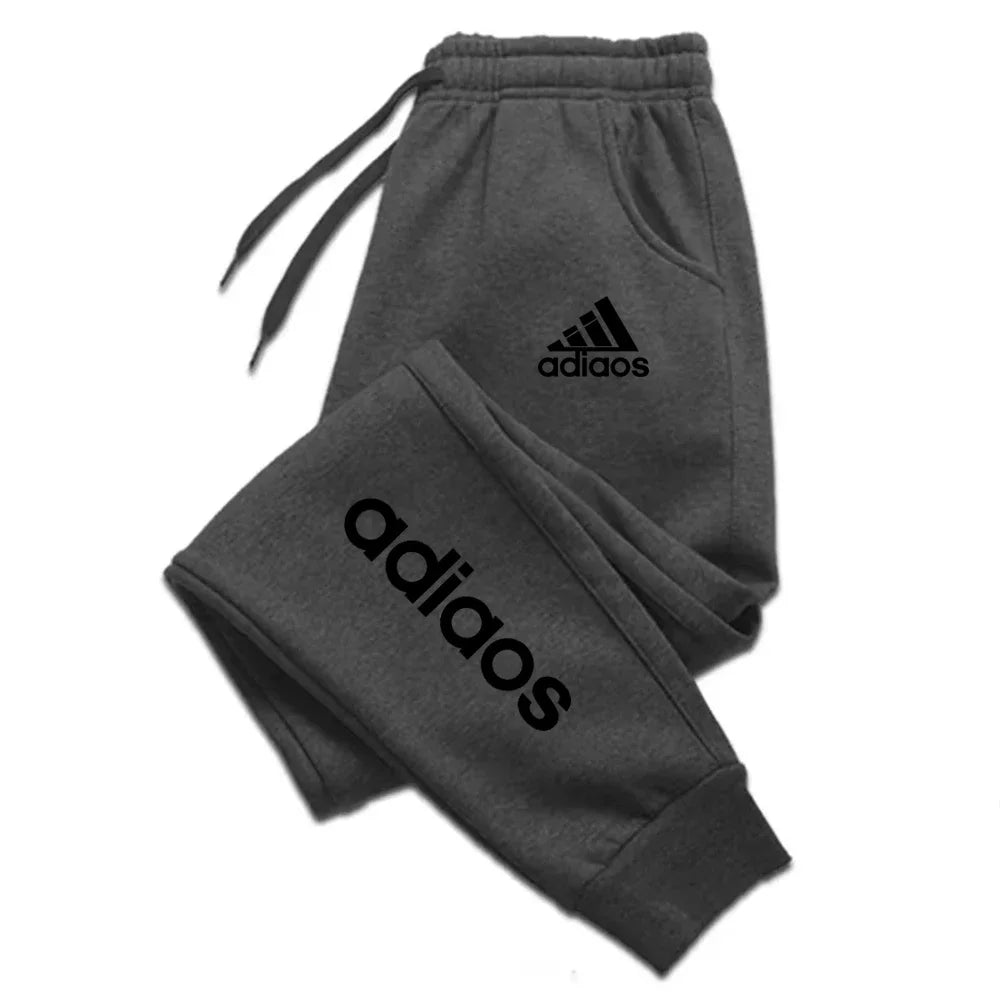 Herren-Jogginghose, trendige Herbst- und Winter-Sporthose, Jogging-Fitness-Laufhose, lässig, trendig, bequem und fas