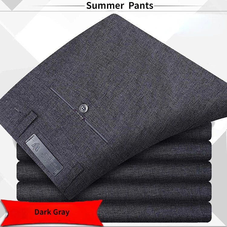 Hohe Qualität männer Anzug Hosen Klassische Sommer Frühling Hosen Hohe Taille Herbst Hosen Business Casual Hose Dropshipping Gozbkf